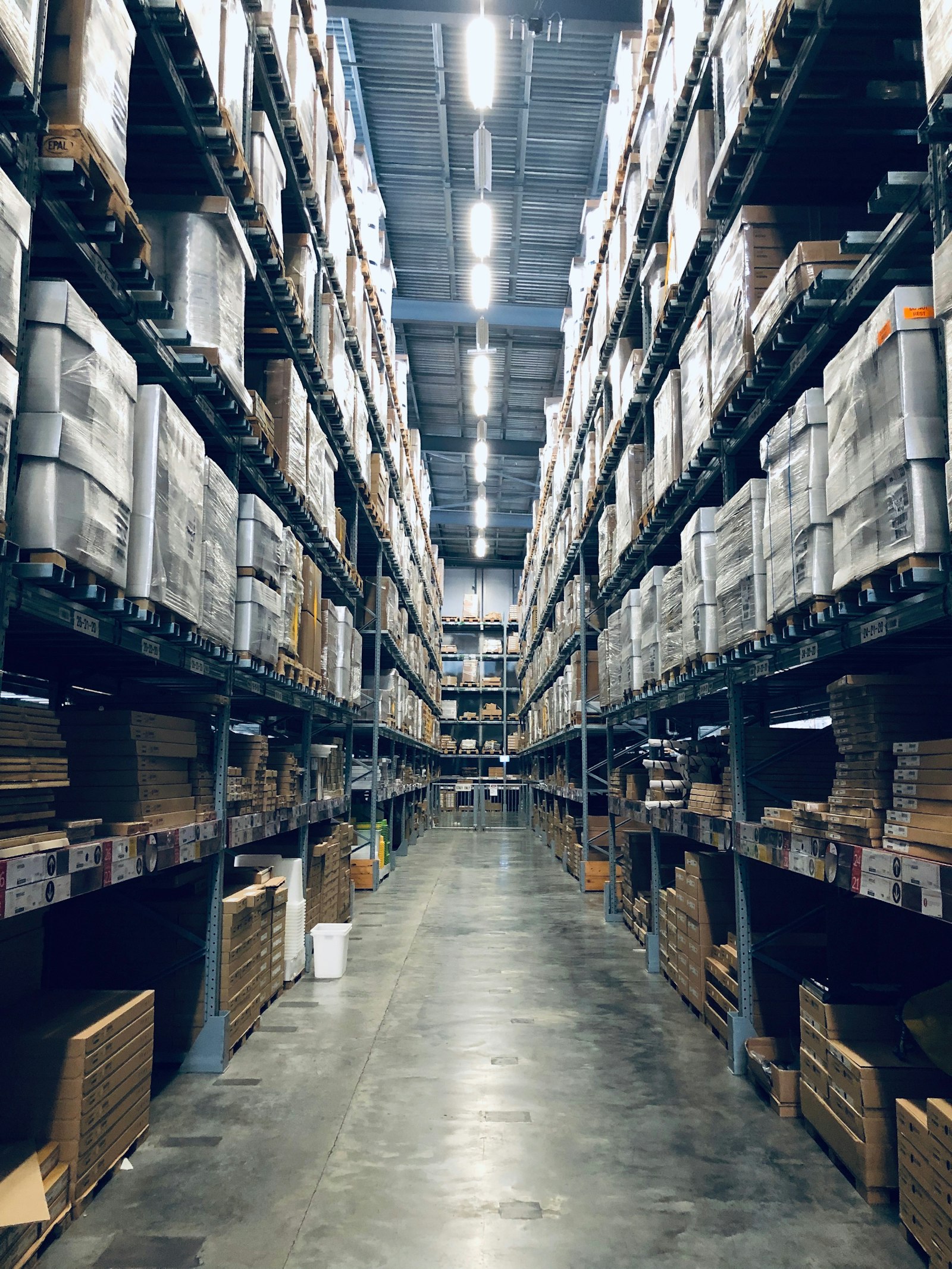 Logistics warehouse operations for multi-region supply